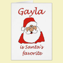 navidad del gayla tarjetas