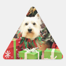 Navidad - Westie - Sammy Etiquetas