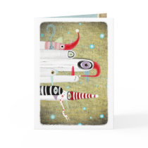 Navidad Winter Card cards
