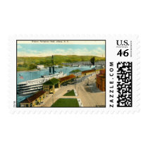 Navigation Dock, Albany NY 1924 vintage Stamp
