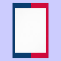 Navy and Cardinal Stationery stationery