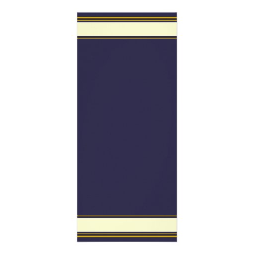 Navy and Gold Bar Mitzvah Invitation