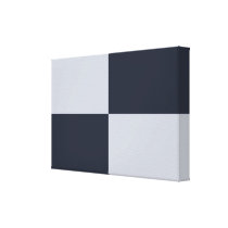 Navy and Grey Rectangles canvas prints