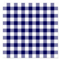 Navy and White Gingham Pattern