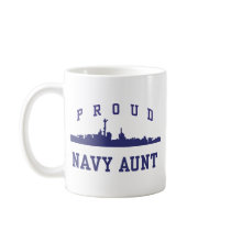 Navy Aunt Mugs