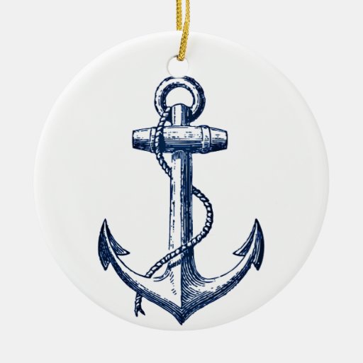 navy blue anchor ceramic ornament zazzle navy blue anchor ceramic ornament zazzle