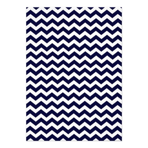 Navy Blue Anchor Nautical Wedding Invitations