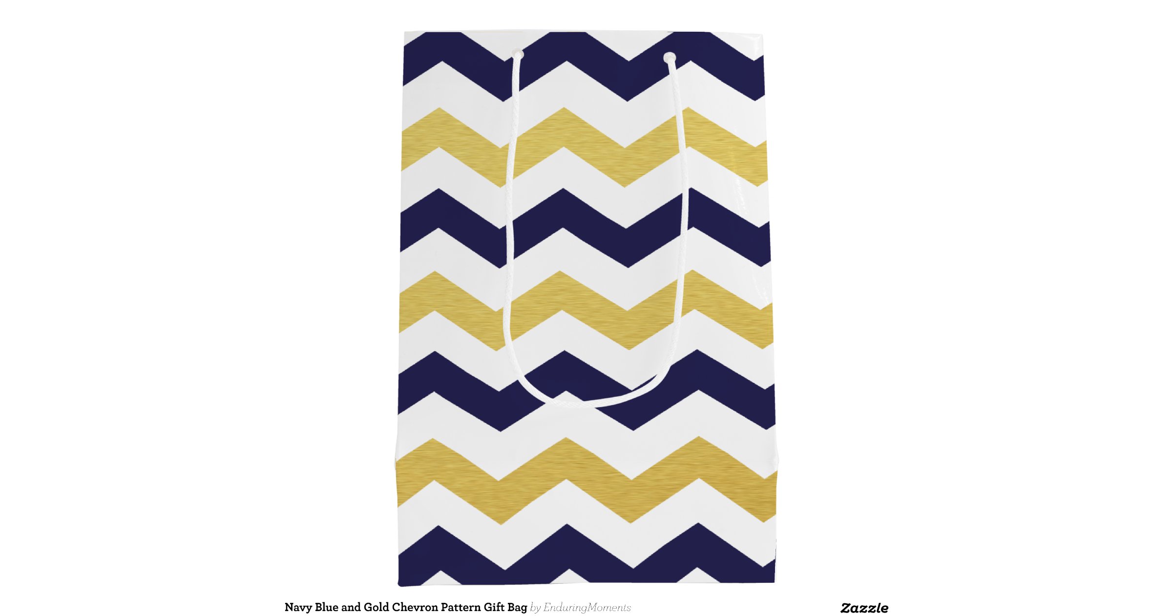 Chevron Pattern Gift Ideas | navy blue and gold chevron pattern gift bag medium gift Chevron Pattern Gift Ideas | navy blue and gold chevron pattern gift bag medium gift