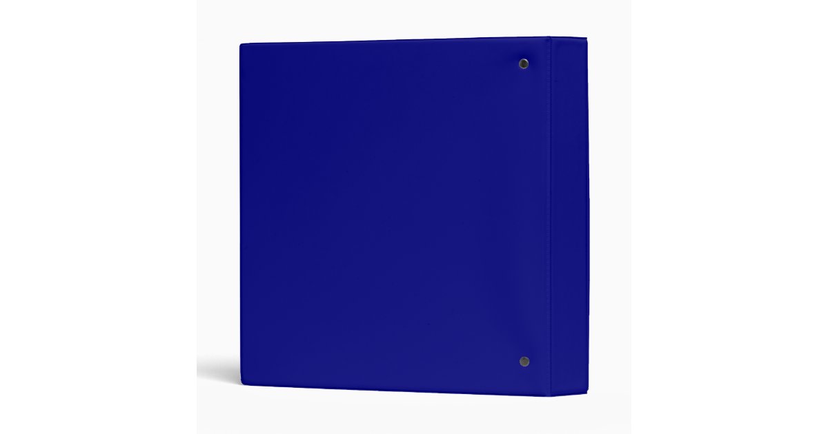 Navy Blue Binder Zazzle