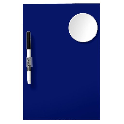 Navy Blue Dry Erase Board Zazzle
