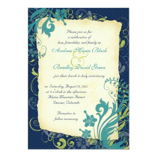 wedding invitations teal blue navy blue green teal floral wedding invitation zazzle wedding invitations teal blue navy blue green teal floral wedding invitation zazzle