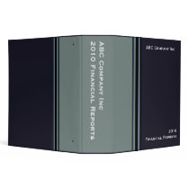 navy blue grey business binders