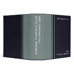 navy blue grey business binders