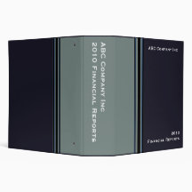 navy blue grey business vinyl binders