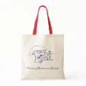 Navy Blue HMS Logo bag