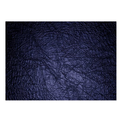 navy blue leather texture business cards (front side)
