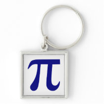 Navy Blue Pi Symbol