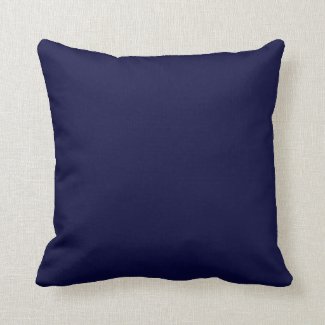 Navy Blue Pillow