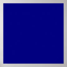 Navy Blue Poster