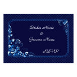 Navy Blue   RSVP cards invitations