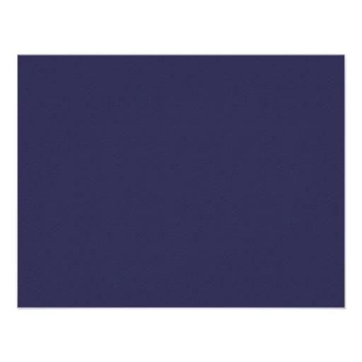 Navy Blue Snowflake Winter Wedding Engagement Personalized Invitations