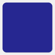 Navy Blue Square Stickers