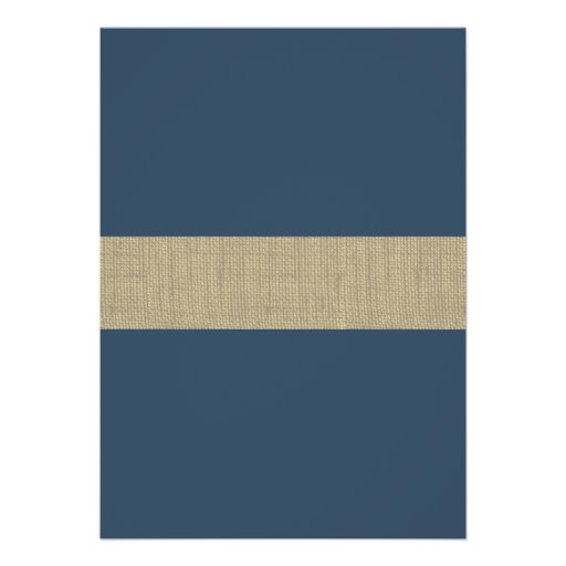 Navy Blue Stripes Baby Shower Custom Invitation