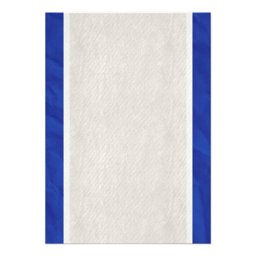 Navy Blue Vintage Bow & Linen Wedding Invitations