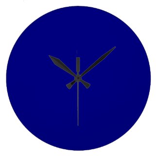 Navy Blue Wallclocks