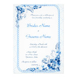 Navy Blue  Wedding Invitation invitations