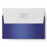 Navy Blue White Pearl Navy Blue Envelopes