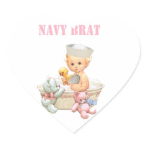 Navy Brat Stickers