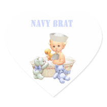 Navy Brat Stickers