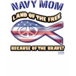 NAVY_BRAVE_MOM SHIRT