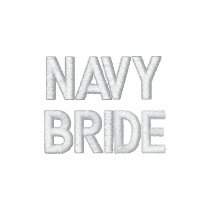 Navy Bride embroidered shirts