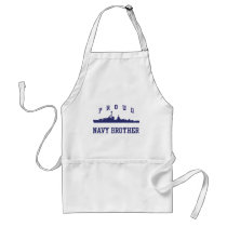 Navy Brother Apron