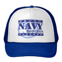 Navy Brother Hats