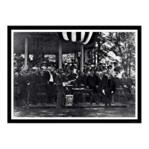 Navy Cadet Receiving His Diploma at Annapolis 1902 posters