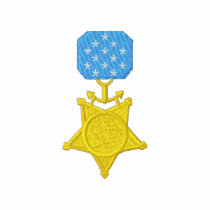 Navy Congressional Medal Of Honor embroidered shirts by ZazzleEmbroidery Navy Congressional Medal Of Honor embroidered shirts