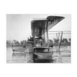 Navy Curtiss NC-4 Flying Boat, 1918 Post Card