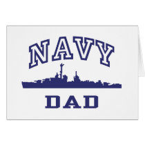 Navy Dad Greeting Cards