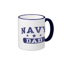 Navy Dad mugs