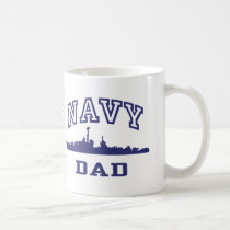 Navy Dad mugs