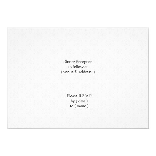 navy damask  wedding Invitation cards