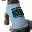 Navy Dog pet clothing by maxbloch Navy Dog pet clothing