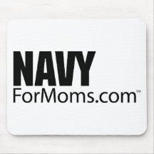 Navy For MOMs Mouse Pad