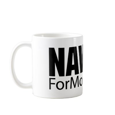 Navy for MOMs mug (2nd Option) by navyformoms