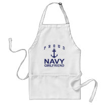Navy Girlfriend Aprons