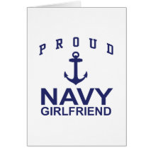 Navy Girlfriend Card