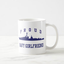 Navy Girlfriend Mug